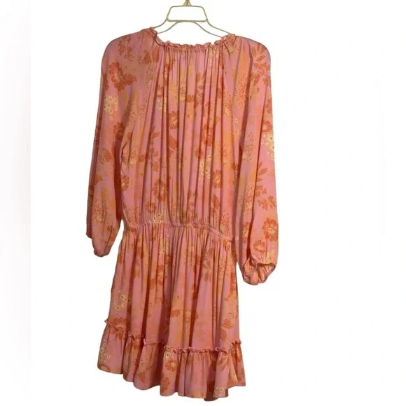 Z Supply Montecito Floral Dress In Sunkist Floral. Size Large GUC - Picture 3 of 14